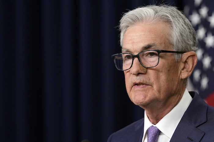 El presidente de la Reserva Federal de Estados Unidos, Jerome Powell, en conferencia de prensa en la sede de la institución en Washington, el 12 de junio del 2024.