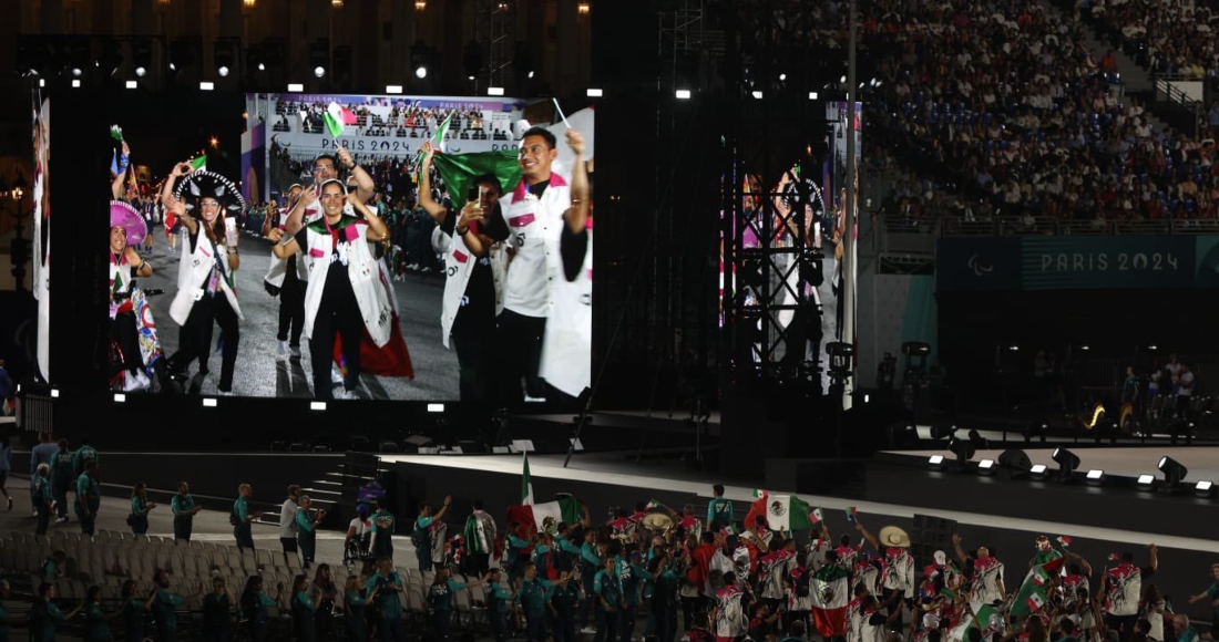 Los Campos Elíseos han sido el escenario de la ceremonia de apertura de los Juegos Paralímpicos. 