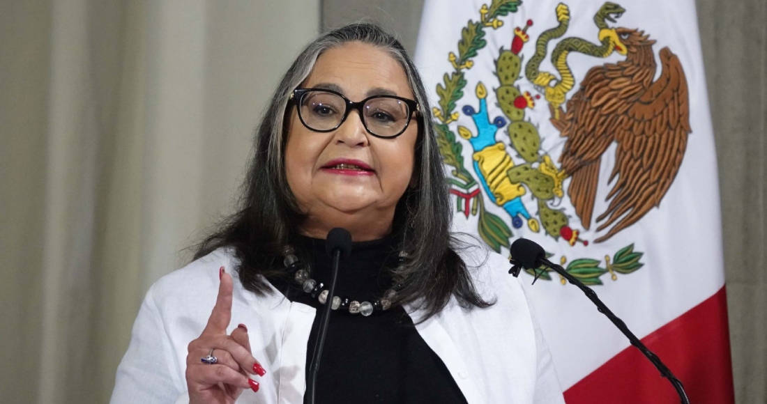 Norma Lucía Piña Hernández, Ministra presidenta de la Suprema Corte de Justicia de la Nación (SCJN), durante su participación en el Encuentro Internacional sobre Independencia Judicial, celebrado el pasado 12 de agosto.