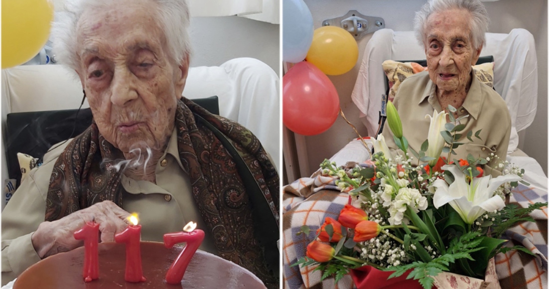 Maria Branyas, una española nacida en Estados Unidos y considerada la persona más anciana del mundo con 117 años, ha fallecido, informó su familia este martes.