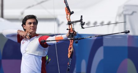 Matías Grande dijo adiós a París 2024 tras quedar eliminado en octavos de final en tiro con arco.