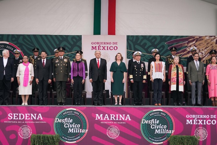 Andrés Manuel López Obrador, Presidente de México, estuvo acompañado por algunos de los integrantes de su Gabinete.