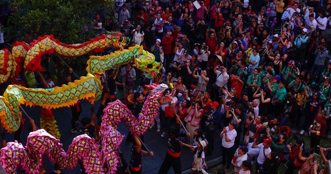  El Museo Nacional de las Culturas del Mundo realizó el festejo alusivo al Año Nuevo Chino o también conocido como Fiesta de la Primavera. En este sentido decenas de capitalinos abarrotan dicho lugar para disfrutar de diversas actividades.