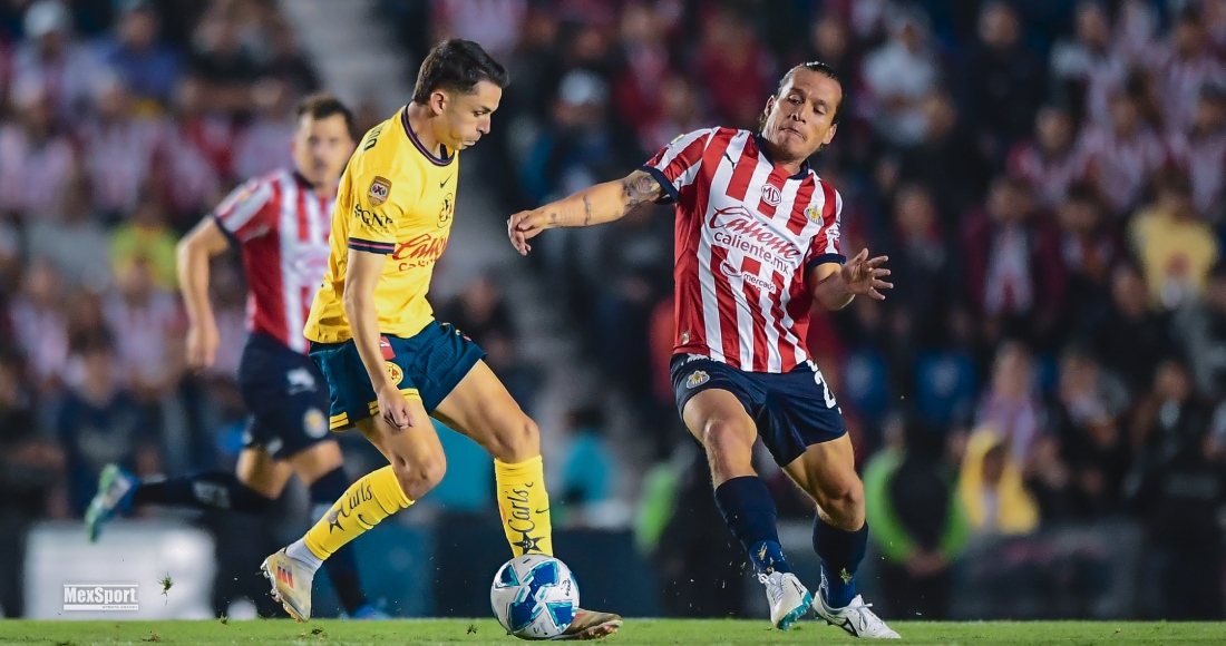 Las Águilas del América se llevaron el Clásico Nacional en el Estadio Ciudad de los Deportes.