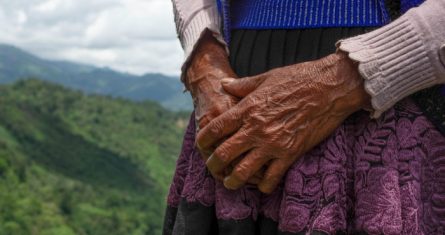 Desplazados en Chiapas.