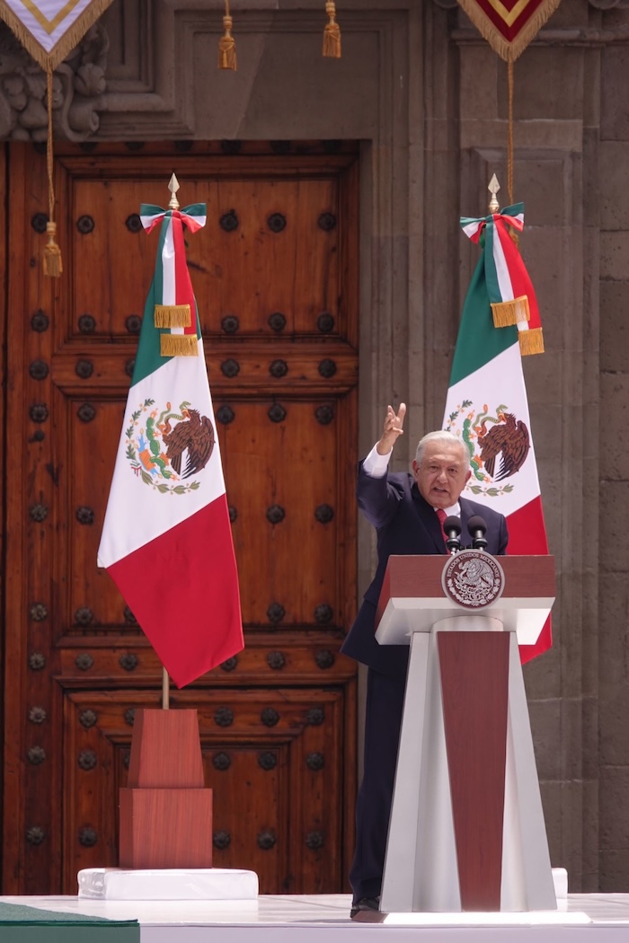 El Presidente Andrés Manuel López Obrador mencionó los avances de la economía mexicana en su sexenio.