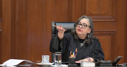 La Ministra Norma Lucía Piña Hernández.