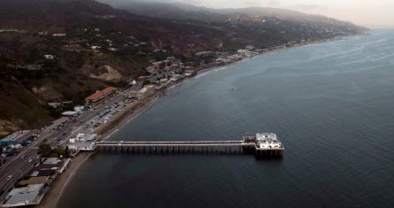 El muelle de Malibu en California, el 31 de agosto del 2023.