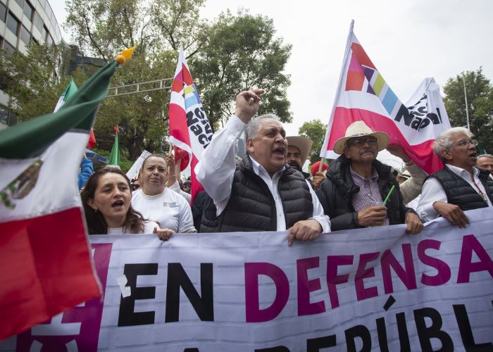 marea rosa protesta poder judicial