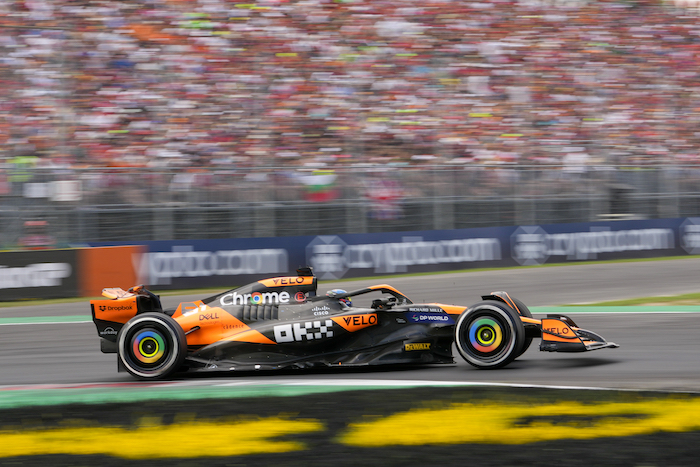 Oscar Piastri (McLaren) durante el Gran Premio de Italia, el domingo 1 de septiembre de 2024, en Monza.