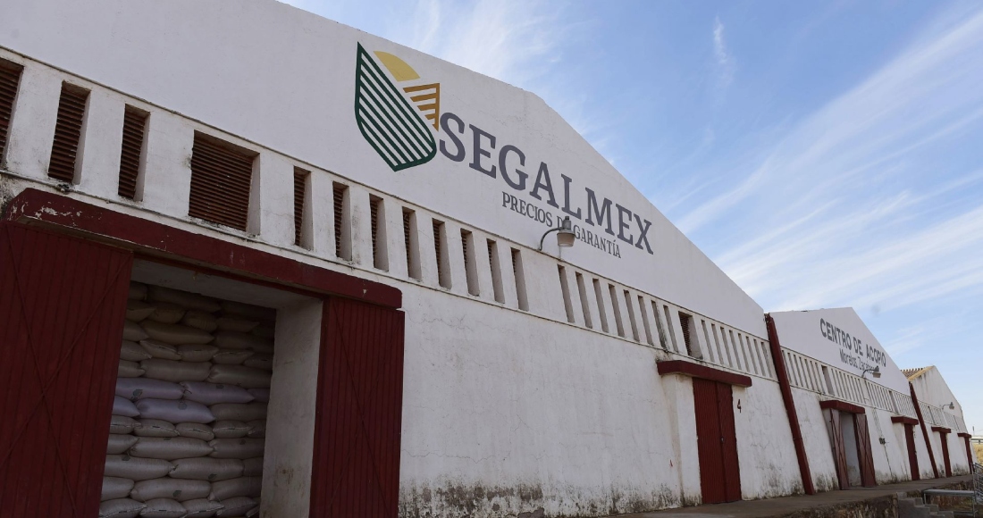 Un centro de acopio de Segalmex en Zacatecas.