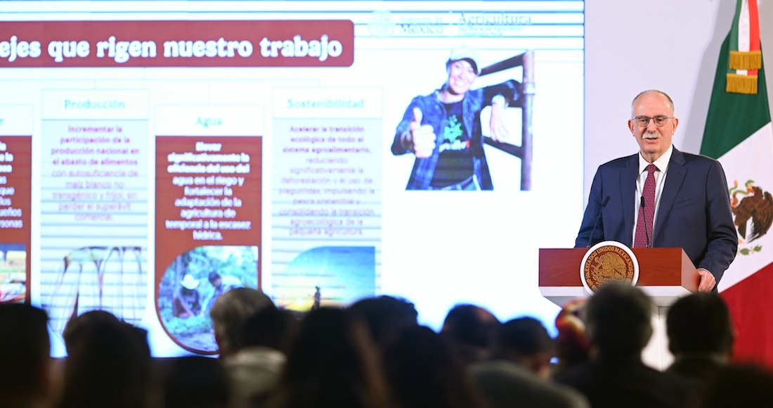 Julio Berdegué Sacristán, secretario de Agricultura y Desarrollo Rural.