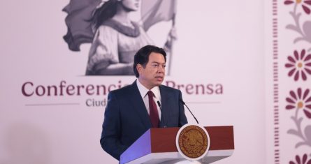 Mario Delgado destacó que dentro de los 100 puntos que presentó el Gobierno de la Presidenta Claudia Sheinbaum está en convertir a las escuelas en espacios para la promoción de una vida saludable.