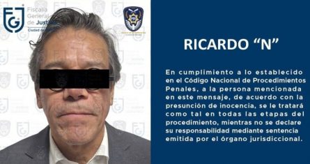 Por su parte, el Ministerio Público de la Fiscalía Central de Investigación para la Atención de Delitos Sexuales, de la Fiscalía General de Justicia de la Ciudad de México (FGJ-CdMx), formuló la imputación.