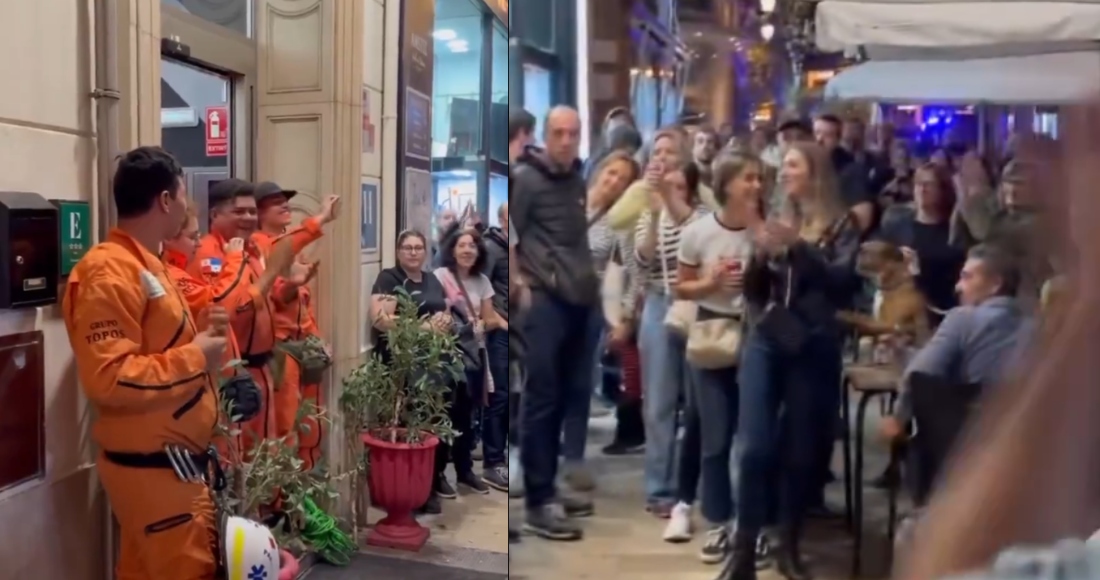 El pasado 6 de noviembre, Los Topos arribaron a la ciudad de Valencia, España, para sumarse a las labores de apoyo a las víctimas que dejó a su paso el fenómeno de la DANA.