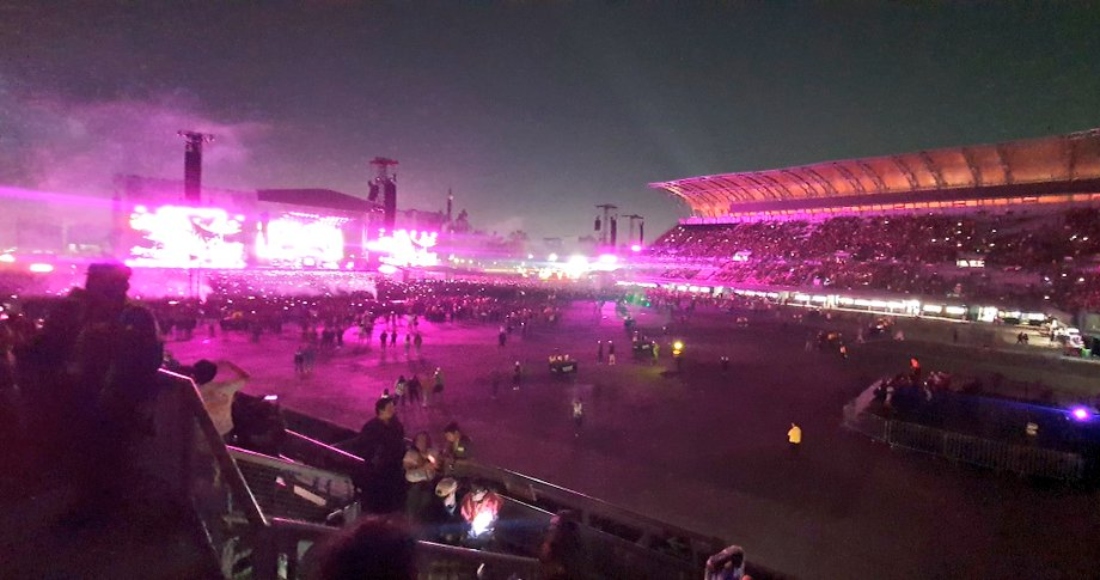 Blink-182 tocó para más de 40 mil personas en el estadio GNP Seguros