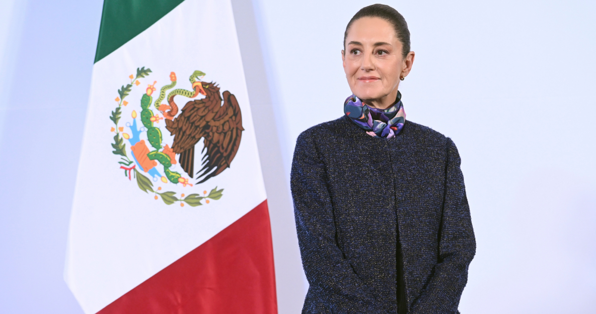 "Claudia resiste y defiende a México".