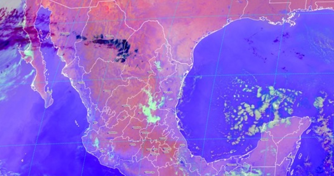 El SMN prevé un canal de baja presión sobre el occidente y sur del país. Foto: X @conagua_clima