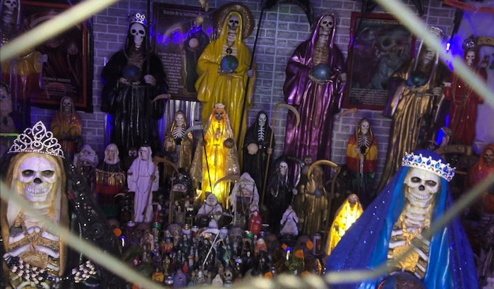 La Santa Muerte en león