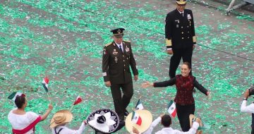 Sheinbaum en el desfile de la Revolución Mexicana