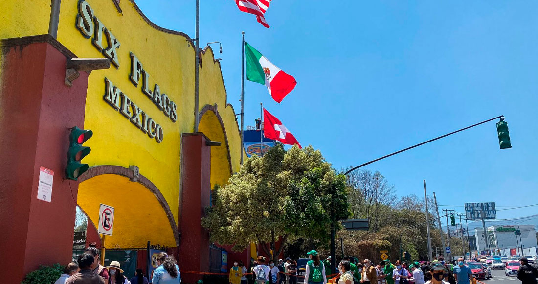 entrada-al-parque-de-diversiones-six-flags-méxico