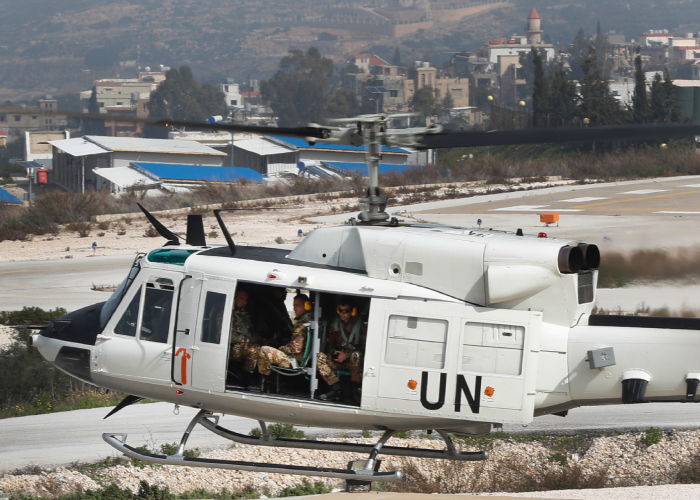 Helicóptero de Naciones Unidas 