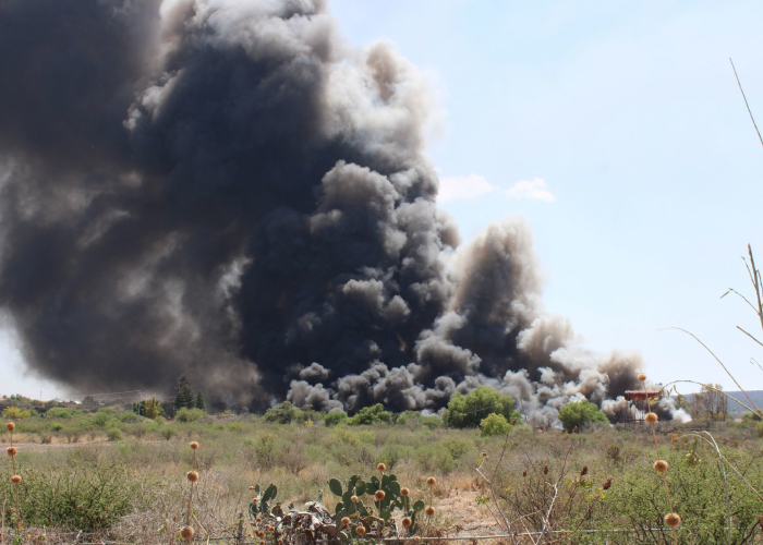 Incendio en Celaya, Guanajuato