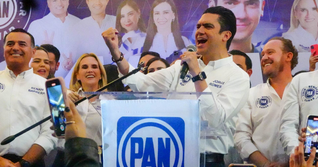 La Presidenta Claudia Sheinbaum Pardo consideró que la llegada de Jorge Romero a la presidencia nacional del Partido Acción Nacional (PAN).