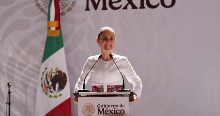 La Presidenta Claudia Sheinbaum habló de la Reforma Judicial en un evento en Zacatecas