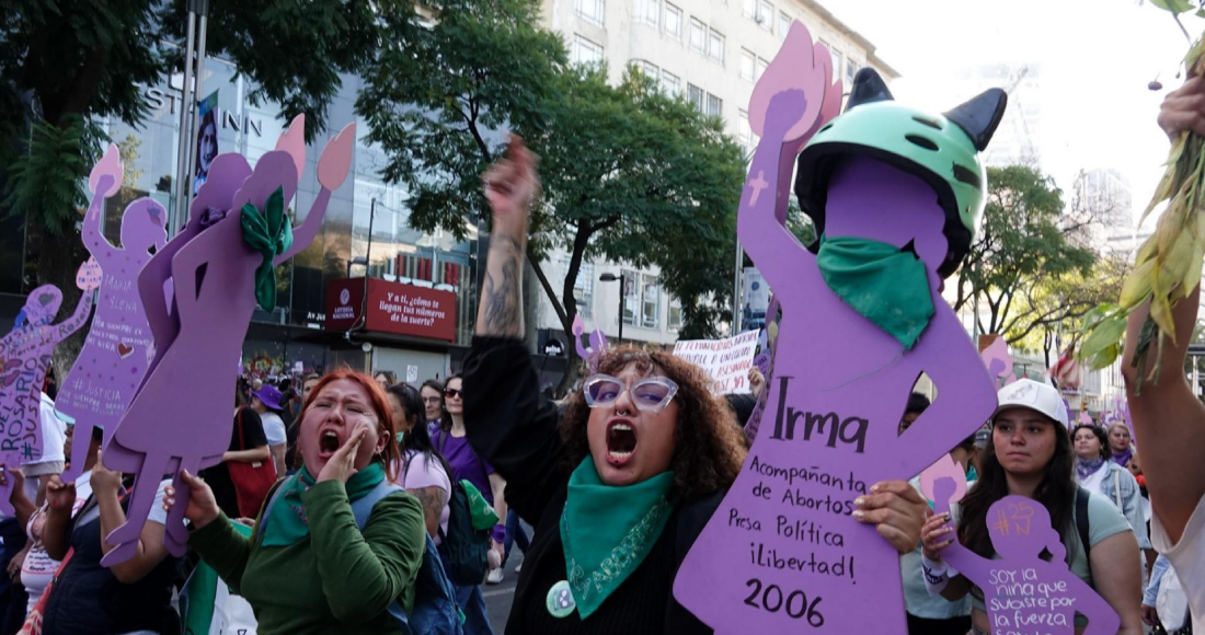 Marcha del 25N en la CdMx