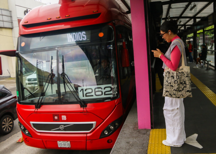 Metrobús en la Ciudad de México