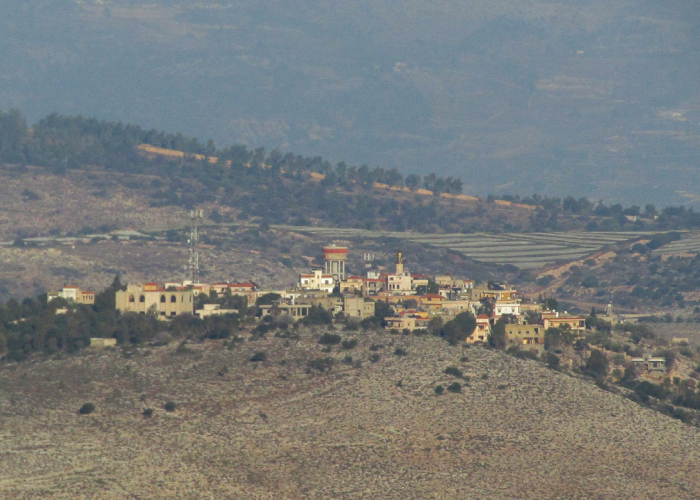 Mhaibib, frontera entre Israel y Líbano