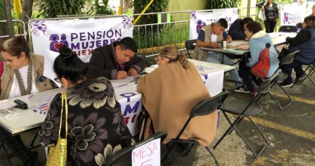 Continúa registro de la Pensión Mujeres Bienestar 