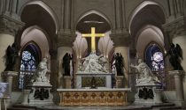 Primer vistazo al interior de la Catedral de Notre Dame