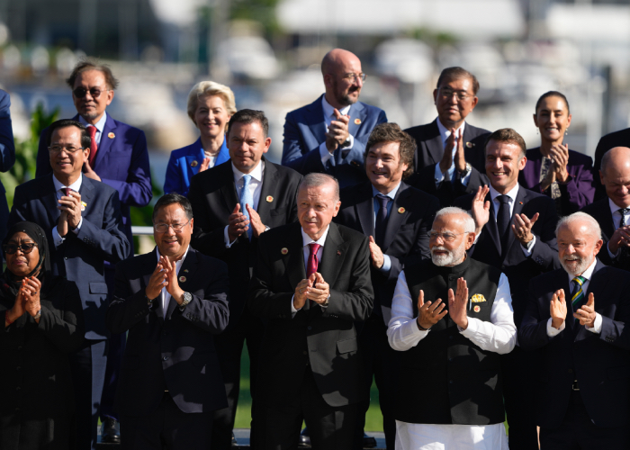 Los y las líderes del G20