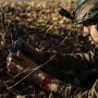 Soldado ruso en medio de un combate en Ucrania