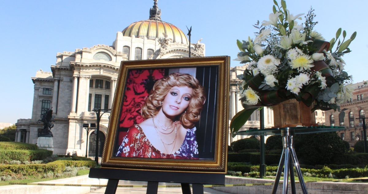 Silvia Pinal en Bellas Artes