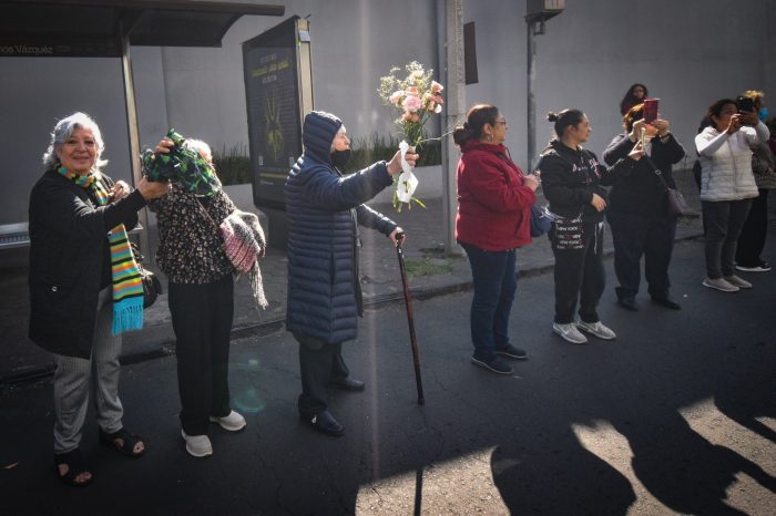 Silvia Pinal gente va a ver pasar su carroza