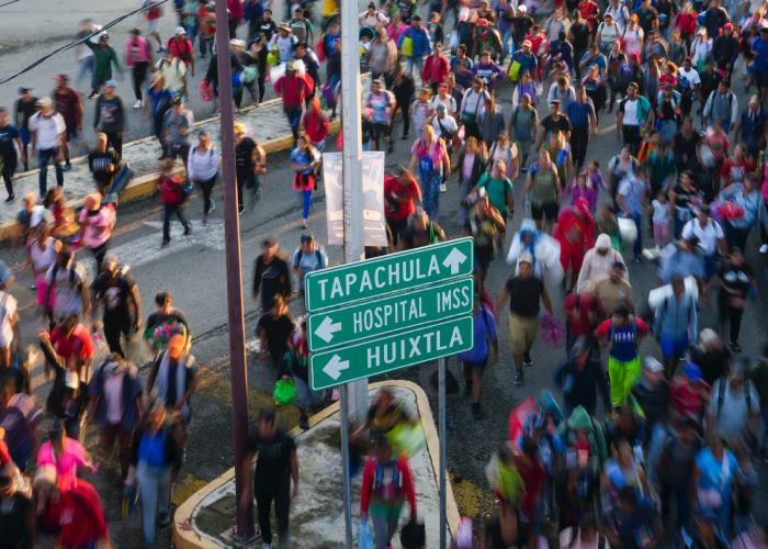 Letrero en Tapachula