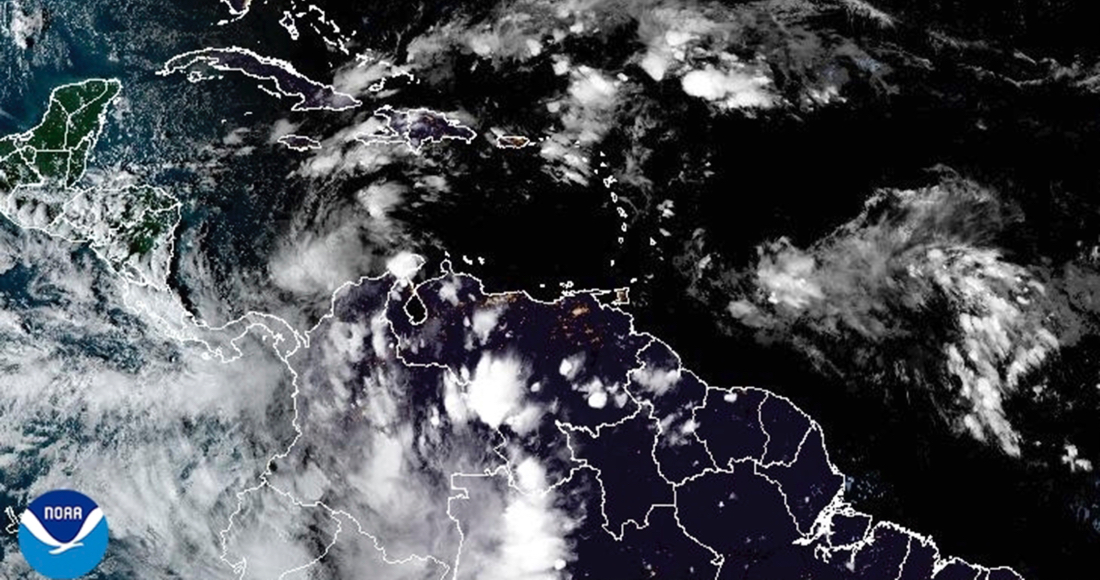 Tormenta en el caribe