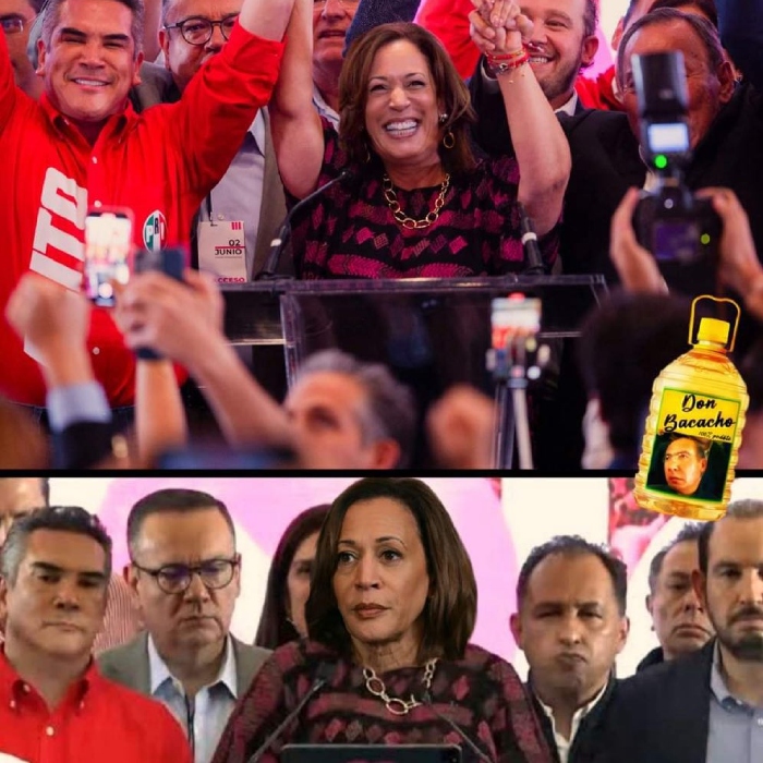 Las y los internautas apelaron a las promesas antimigrantes de Trump y a la derrota de Kamala Harris para hacer chistes sobre los resultados electorales. Por ejemplo, compararon a Harris con Xóchitl Gálvez, la candidata presidencial mexicana que fue derrotada en los comicios del 2 de junio por Claudia Sheinbaum Pardo.