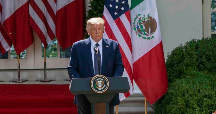 Trump en la Casa Blanca