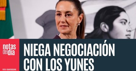 Claudia niega negociación con los Yunes; dirigencia de Morena decidirá si los acepta