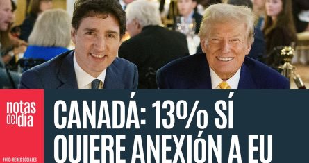 La ofensa de Trump a Trudeau y a Canadá no resultó ofensa: 13% sí quiere anexión a EU