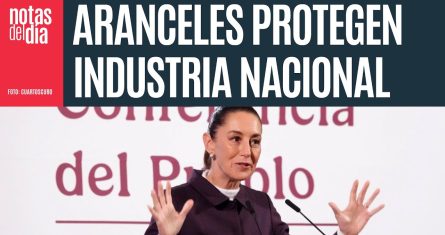 Los aranceles a textiles son para proteger a la industria nacional, asegura Sheinbaum