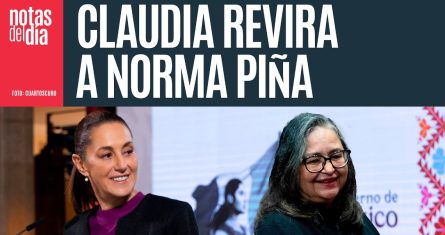 Piña defendió al viejo régimen en su informe: Sheinbaum; niega amenazas contra jueces