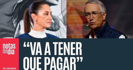 Sheinbaum dice que no responderá a Salinas Pliego pero advierte: pagará deuda al SAT