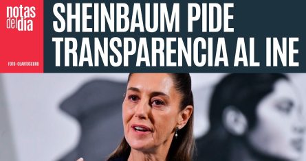 Sheinbaum pide al INE clarificar el gasto de 7 mil mdp destinado a elección judicial