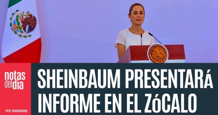 Sheinbaum presentará informe de sus primeros 100 días de Gobierno en Zócalo de CdMx