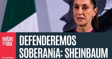 "Vamos a coordinar, pero sin subordinarnos", dice Claudia sobre nuevo Embajador de EU